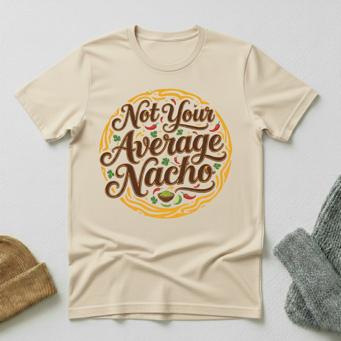 Not Your Average Nacho Vintage Elegance T - Shirt