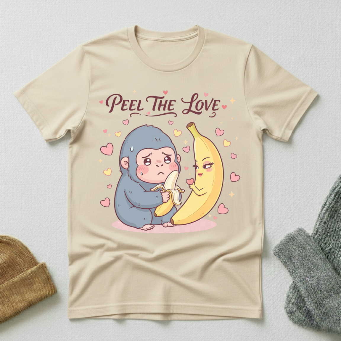 Peel The Love Kawaii Romance Comedy T - Shirt