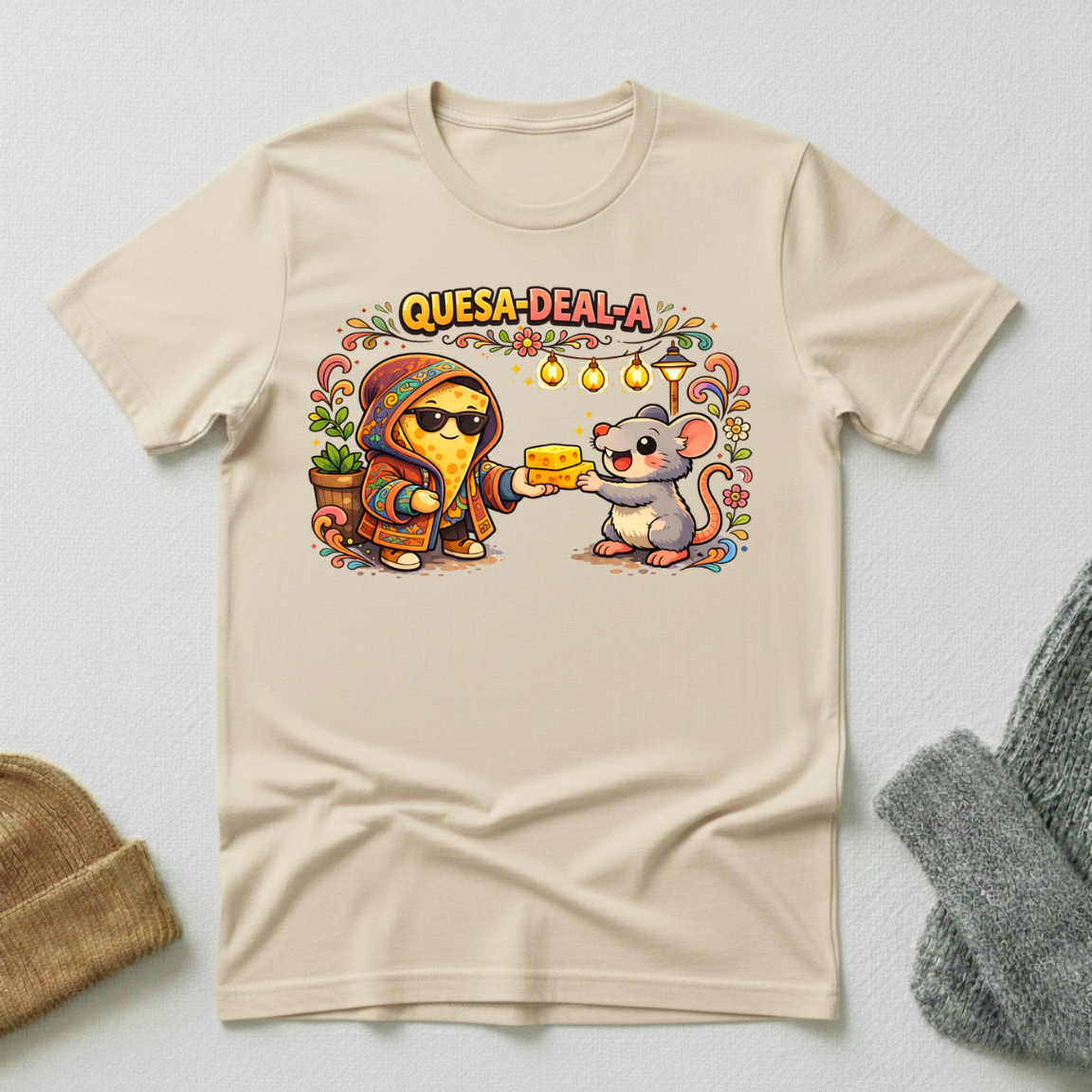 QuesaDealA  Ancient Marketplace  T - Shirt