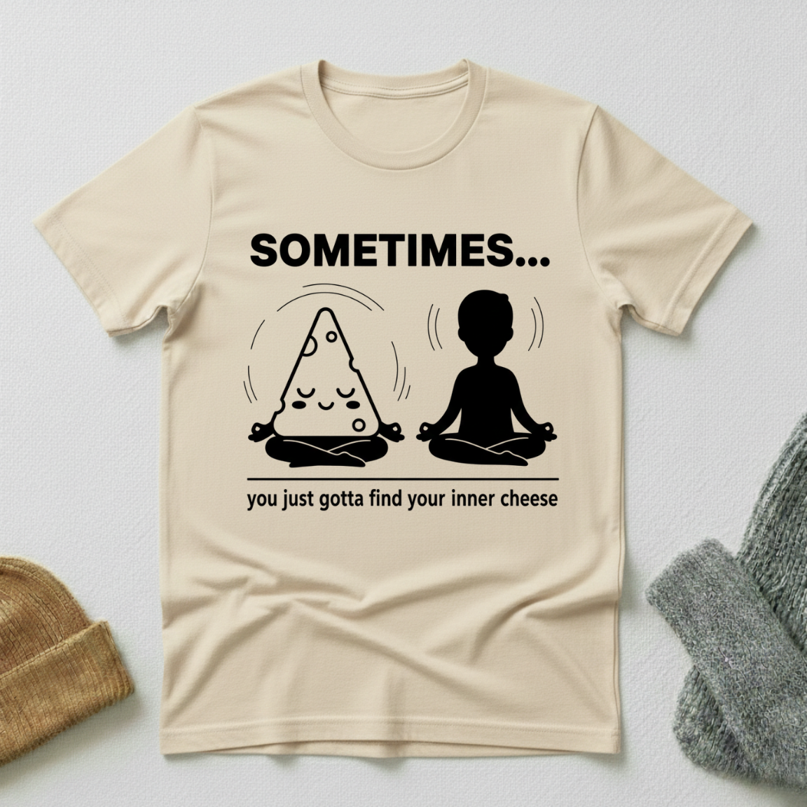 Sometimes...You Just Gotta Find Your Inner Cheese T - Shirt
