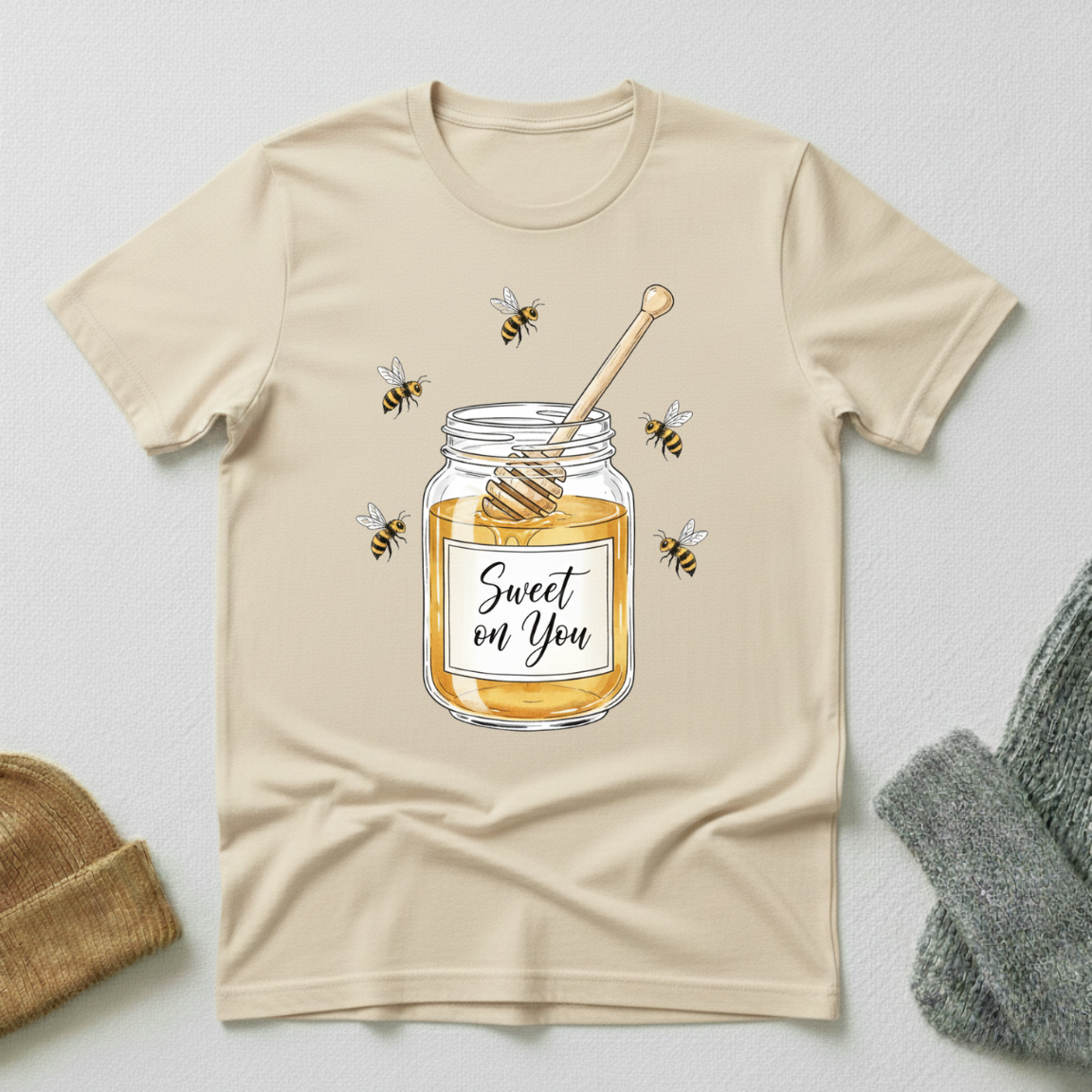 Sweet on You Honey Jar Romance  T - Shirt