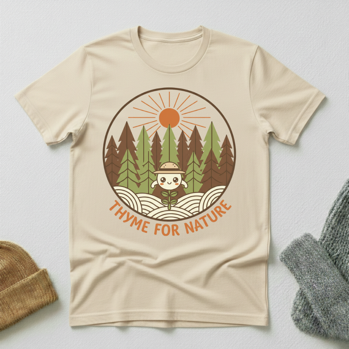 Thyme For Nature Wilderness T - Shirt
