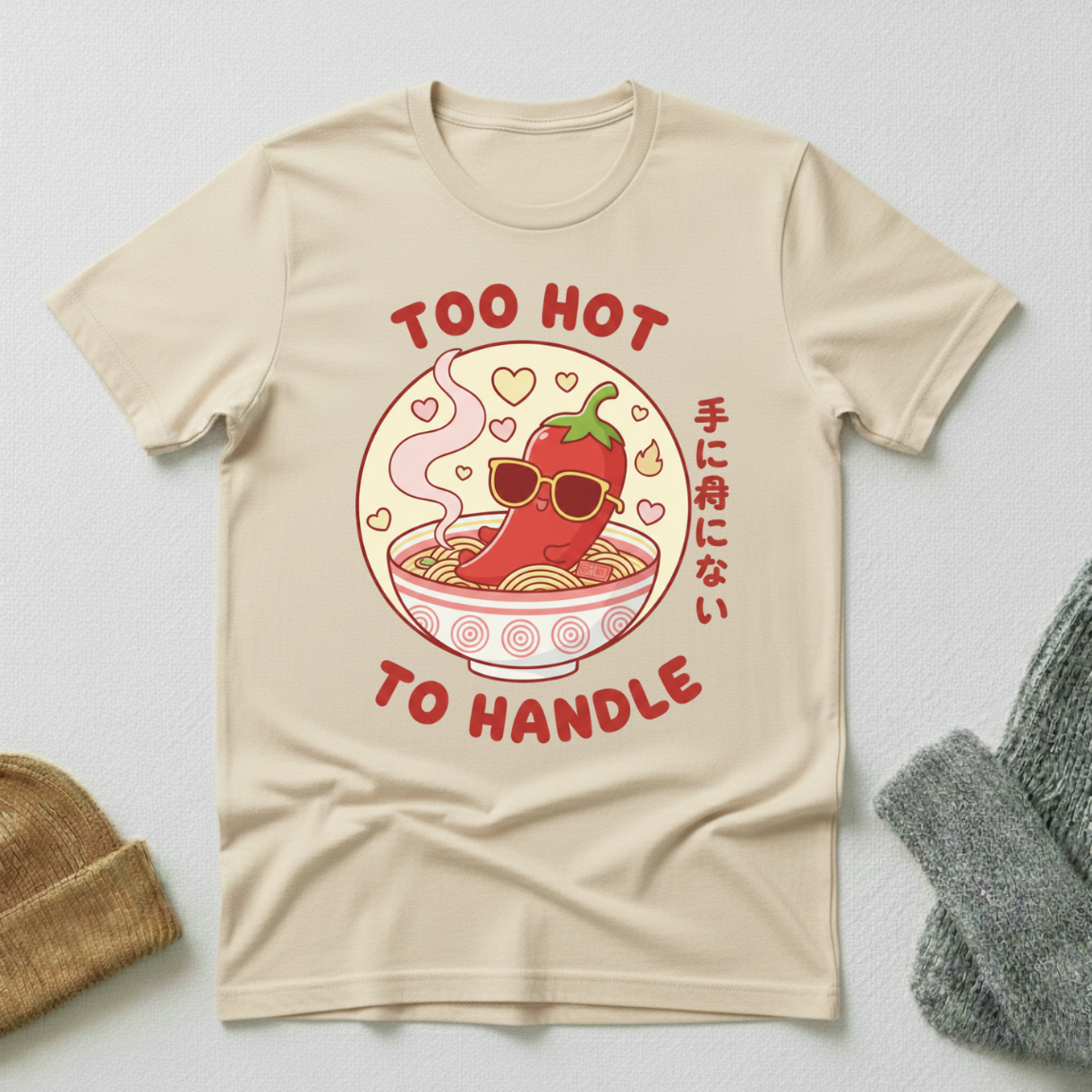 Too Hot To Handle Red Pepper Ramen Classic T - Shirt