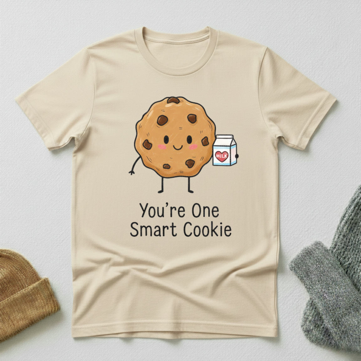 Your One Smart Cookie Cartoon T - Shirt