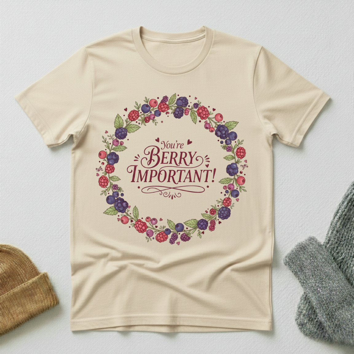 Your'e Berry Important Vintage Elegance T - Shirt