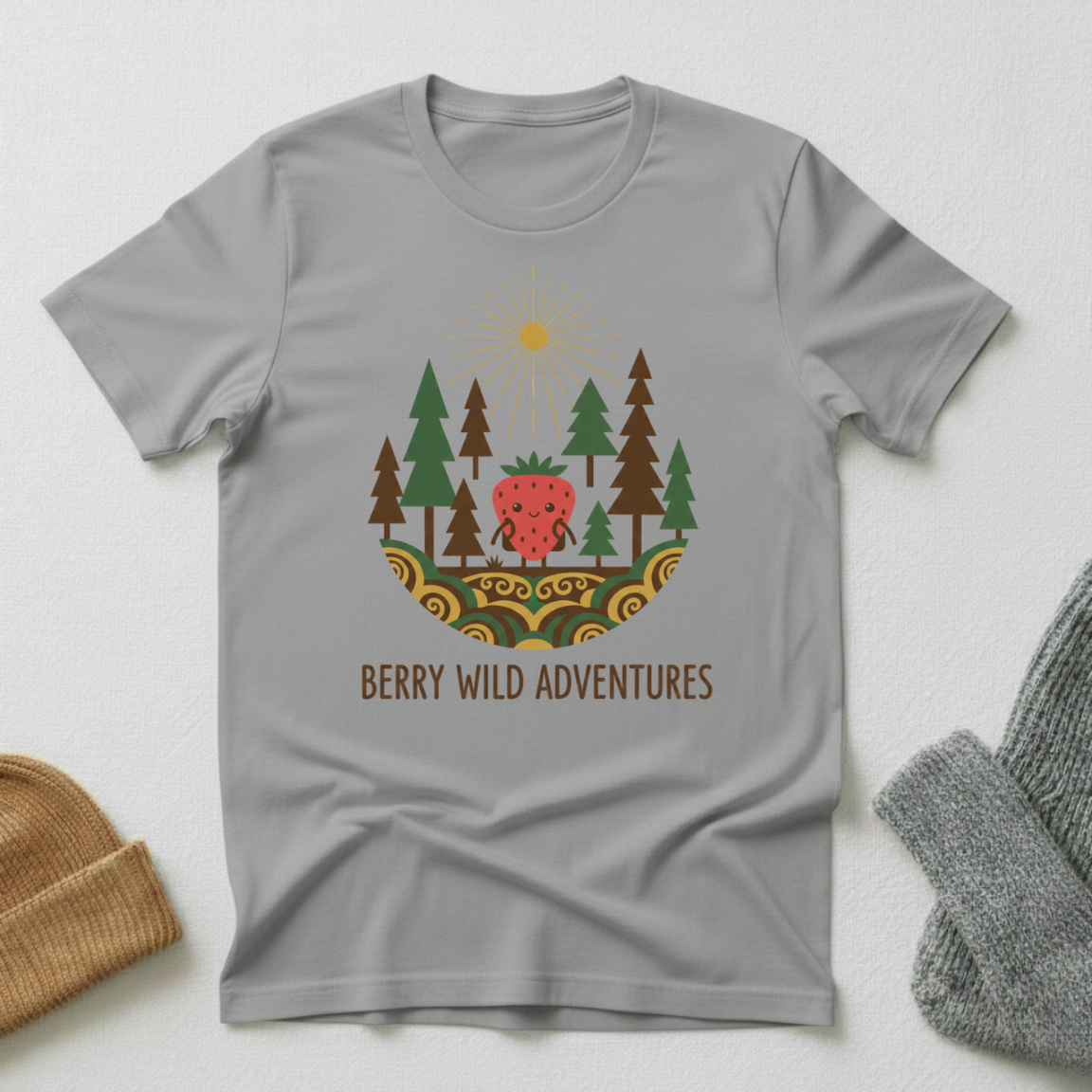 Berry Wild Adventures Wilderness T - Shirt