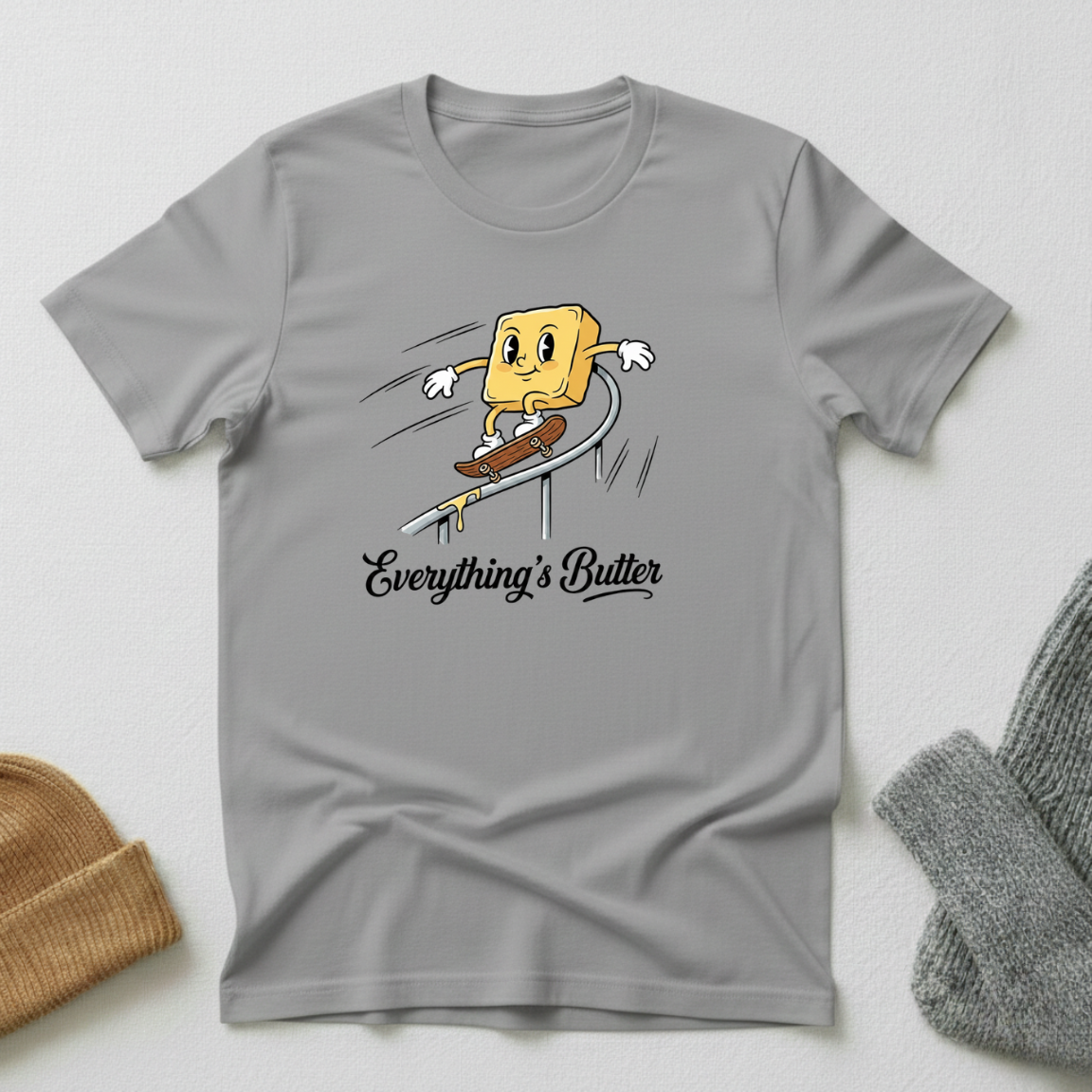 Everything's Butter Off The Ramp T - Shirt