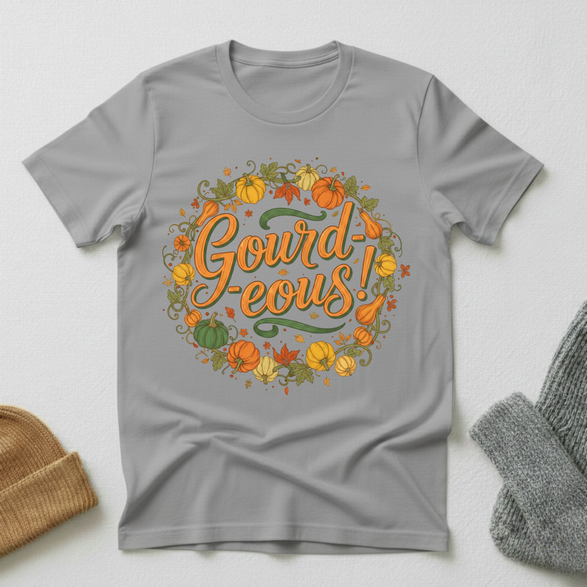 Gourdgeous Vintage Elegance T - Shirt