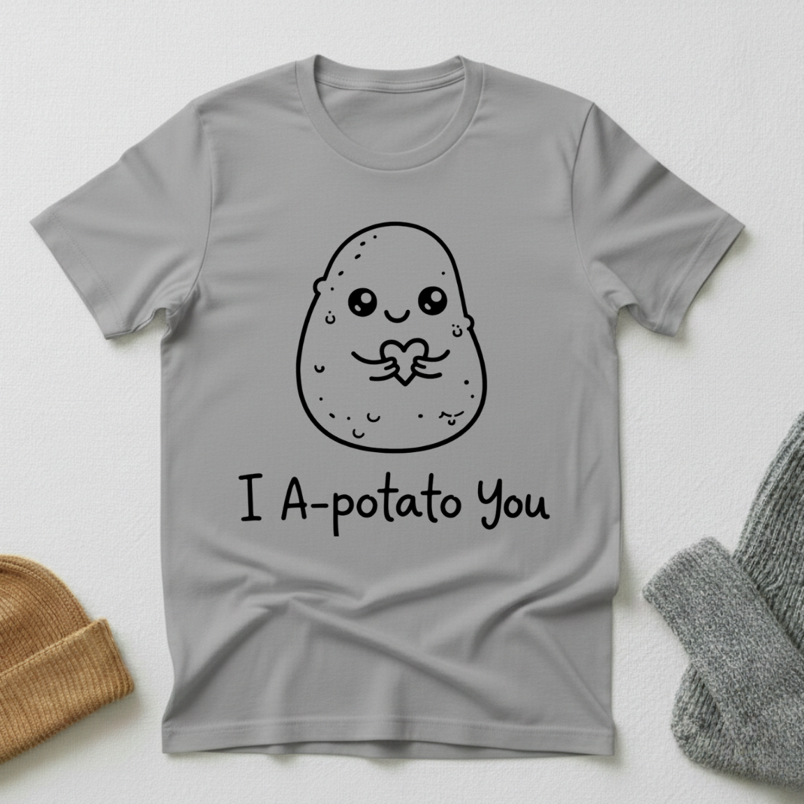 I A potato You Kawaii Appreciation T - Shirt