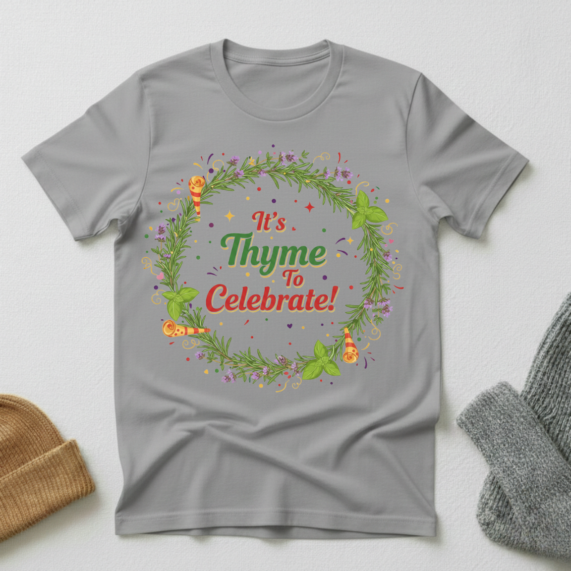 It's Thyme To Celebrate Vintage Elegance T - Shirt