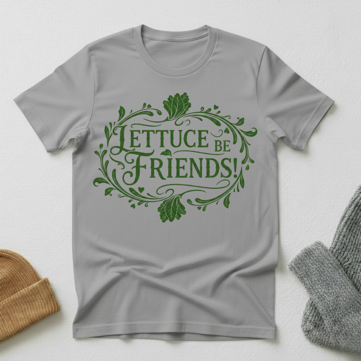 Lettuce Be Friends Vintage Elegance T - Shirt