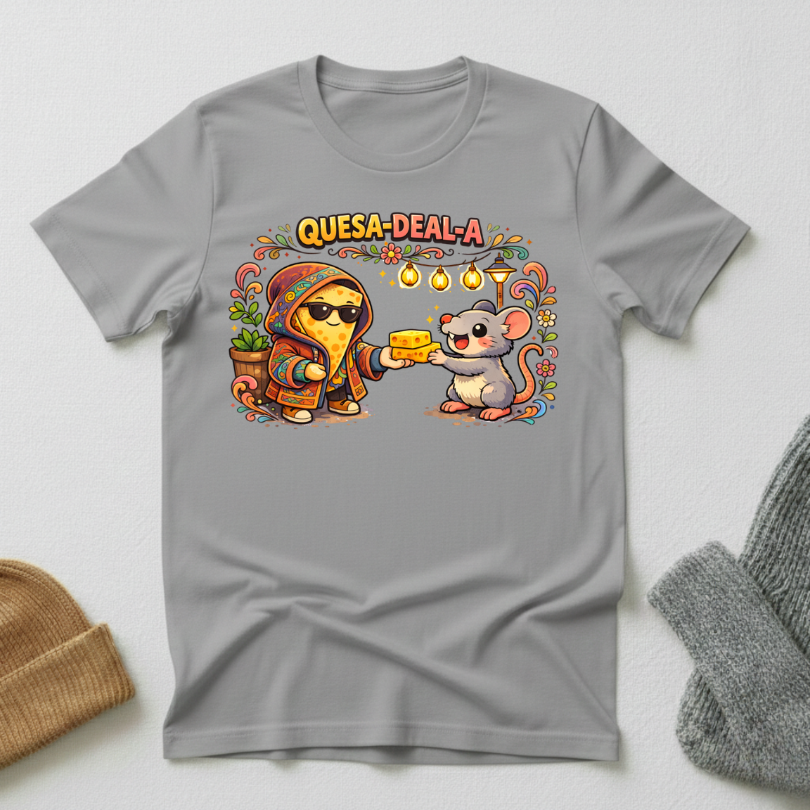 QuesaDealA  Ancient Marketplace  T - Shirt