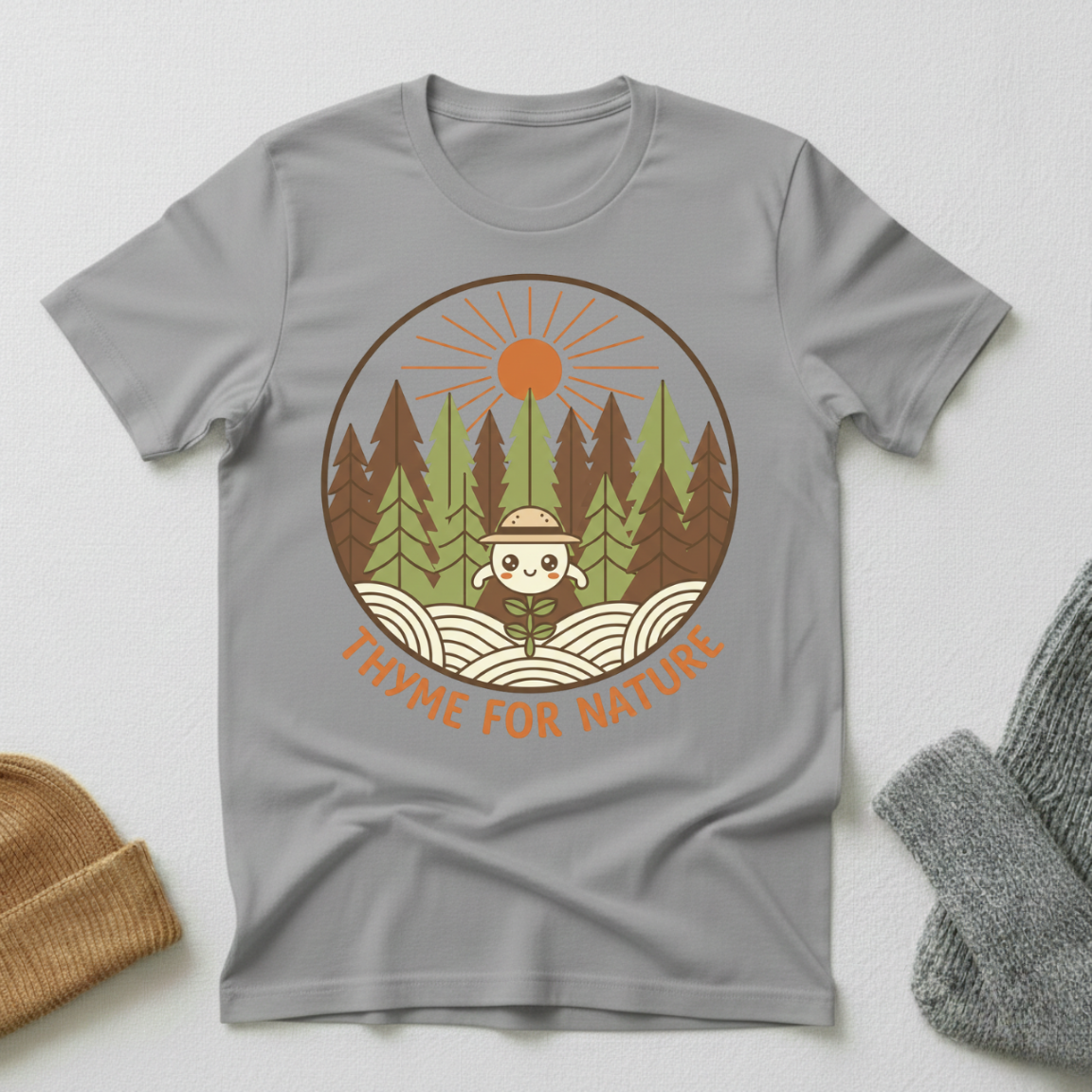 Thyme For Nature Wilderness T - Shirt