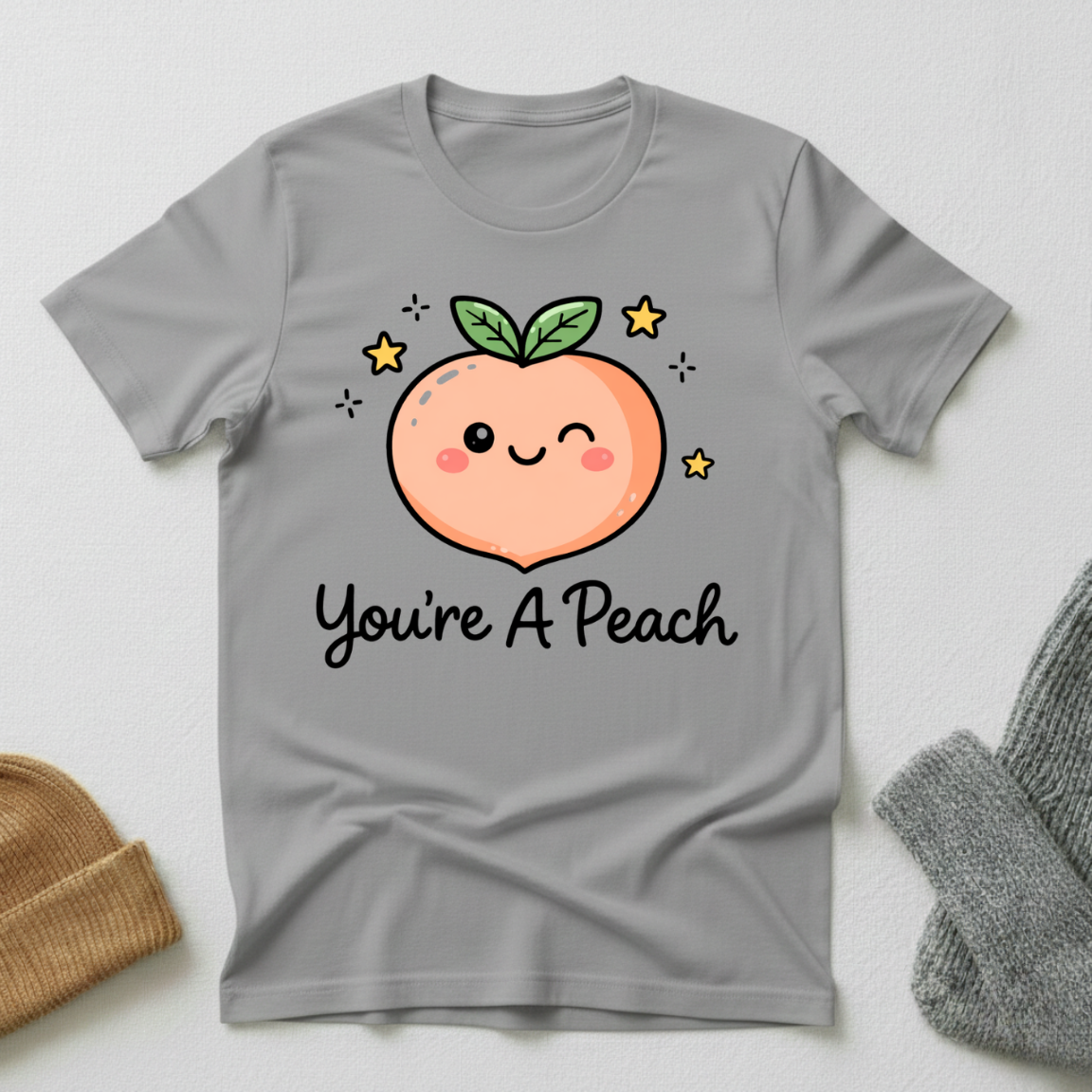 You're A Peach Kawaii Compliment T - Shirt