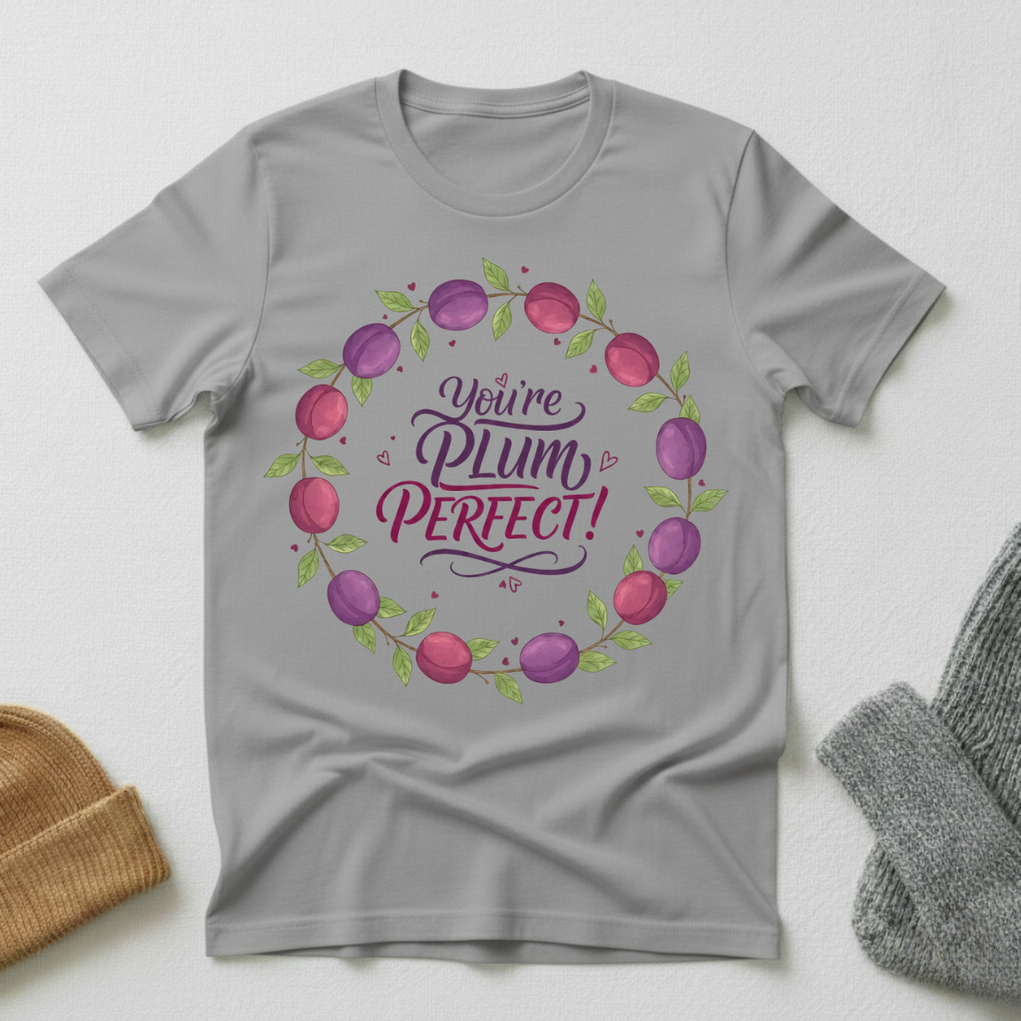 You're Plum Perfect Vintage Elegance T - Shirt