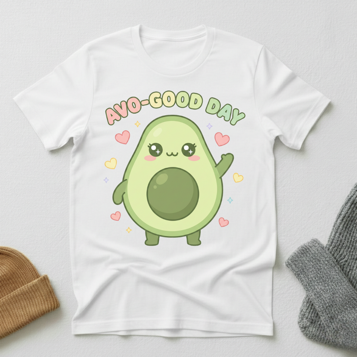 Avo Good Day Kawaii T - Shirt