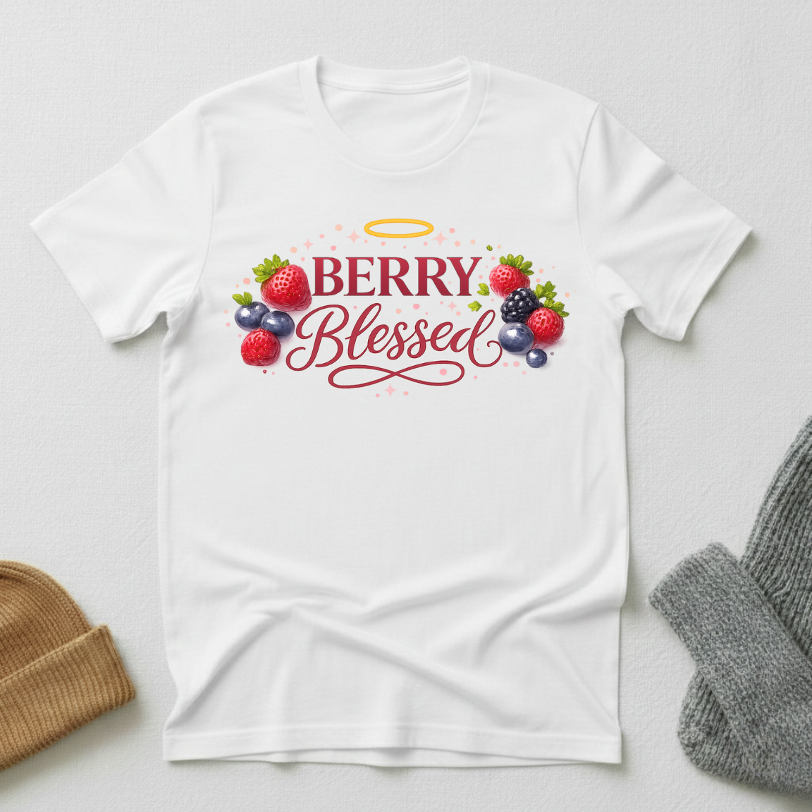Berry Blessed Angelic Berries T - Shirt