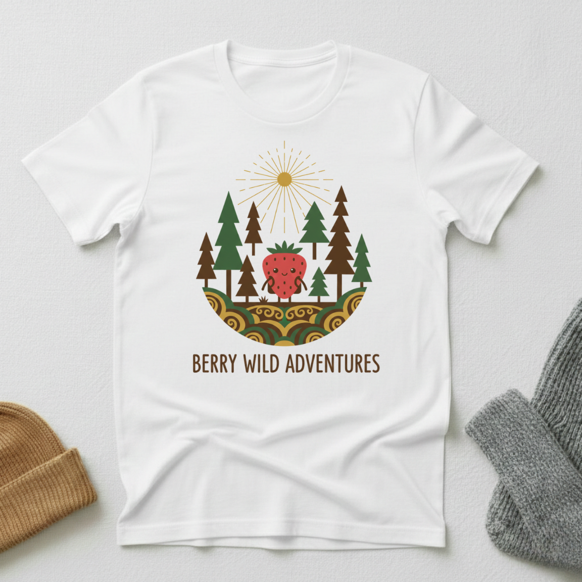Berry Wild Adventures Wilderness T - Shirt