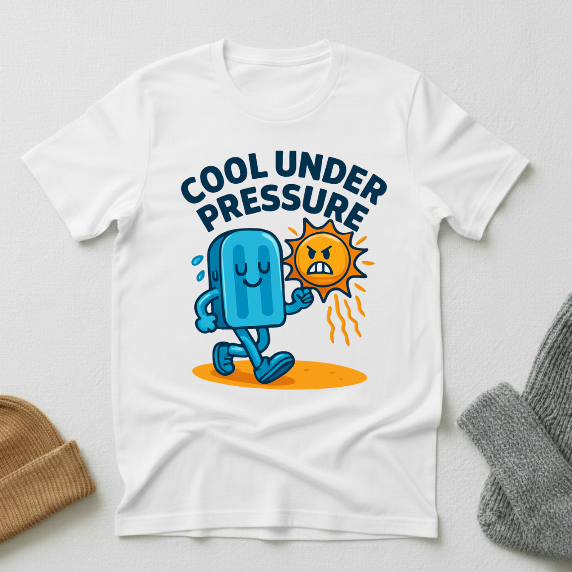 Cool Under Pressure Walking Popsicle Classic T - Shirt