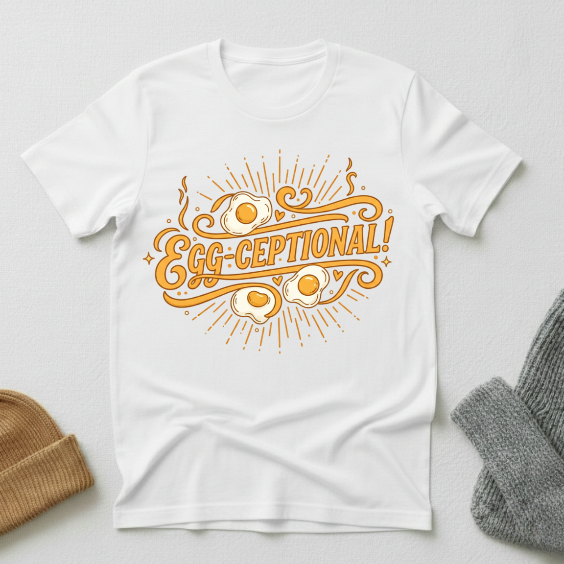 Egg Ceptional Vintage Elegance T - Shirt