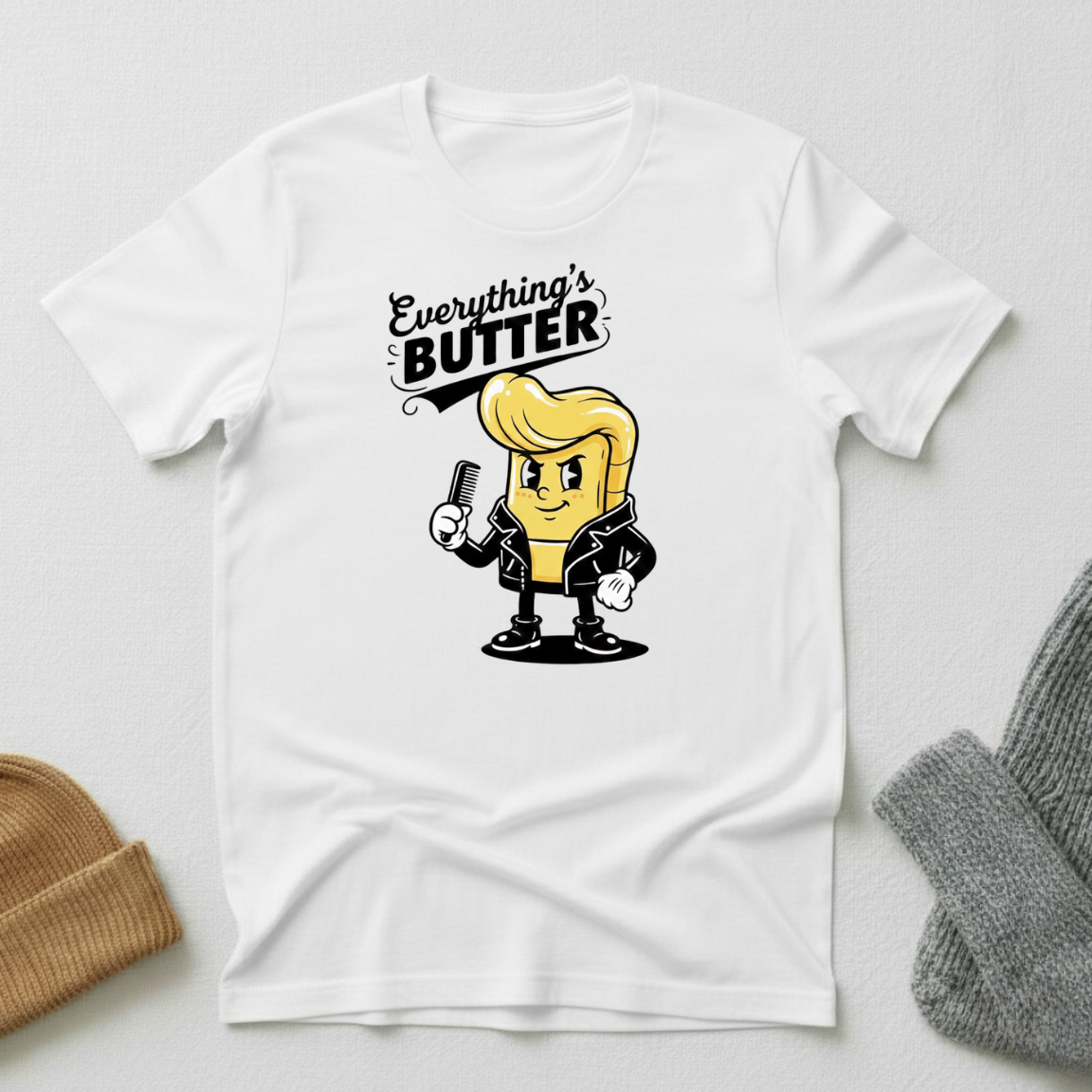 Everything's Butter Cool Slick T - Shirt