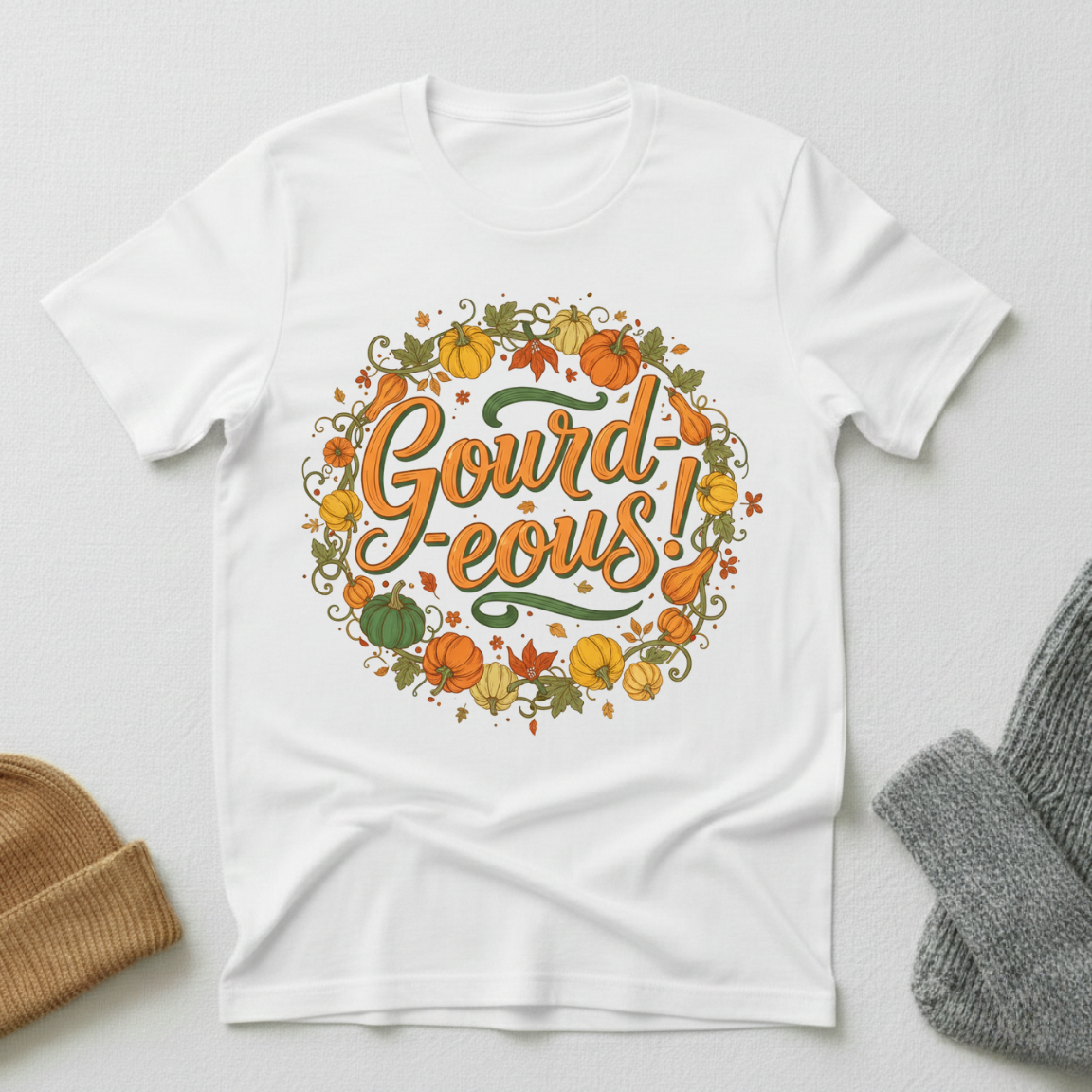 Gourdgeous Vintage Elegance T - Shirt