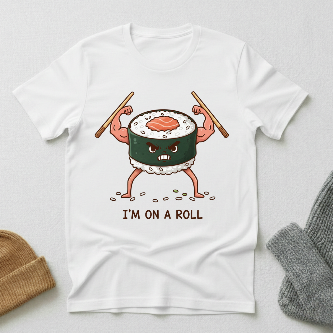I Am On A Roll Flex T - Shirt