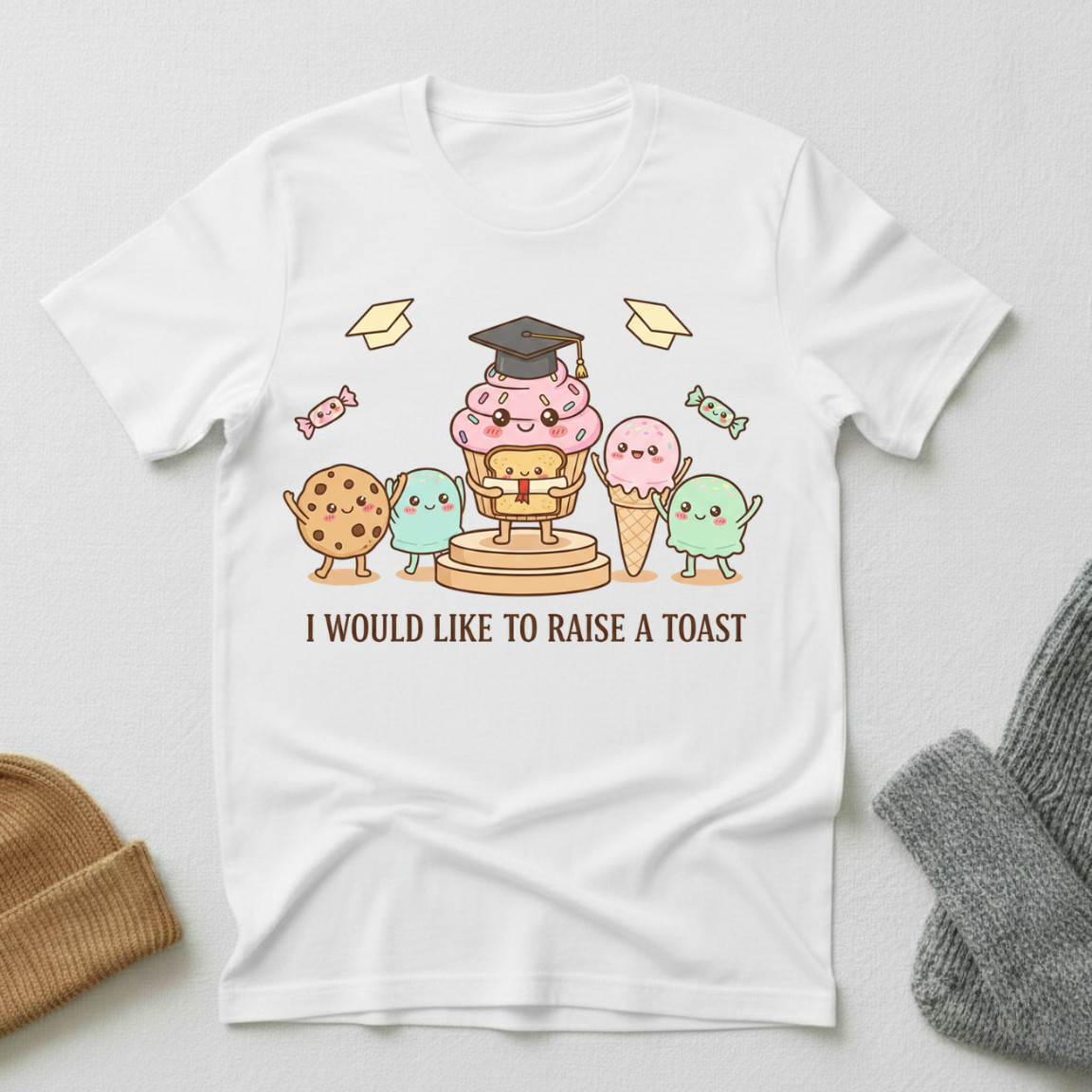 I Would Like To Raise A Toast Kawaii T - Shirt