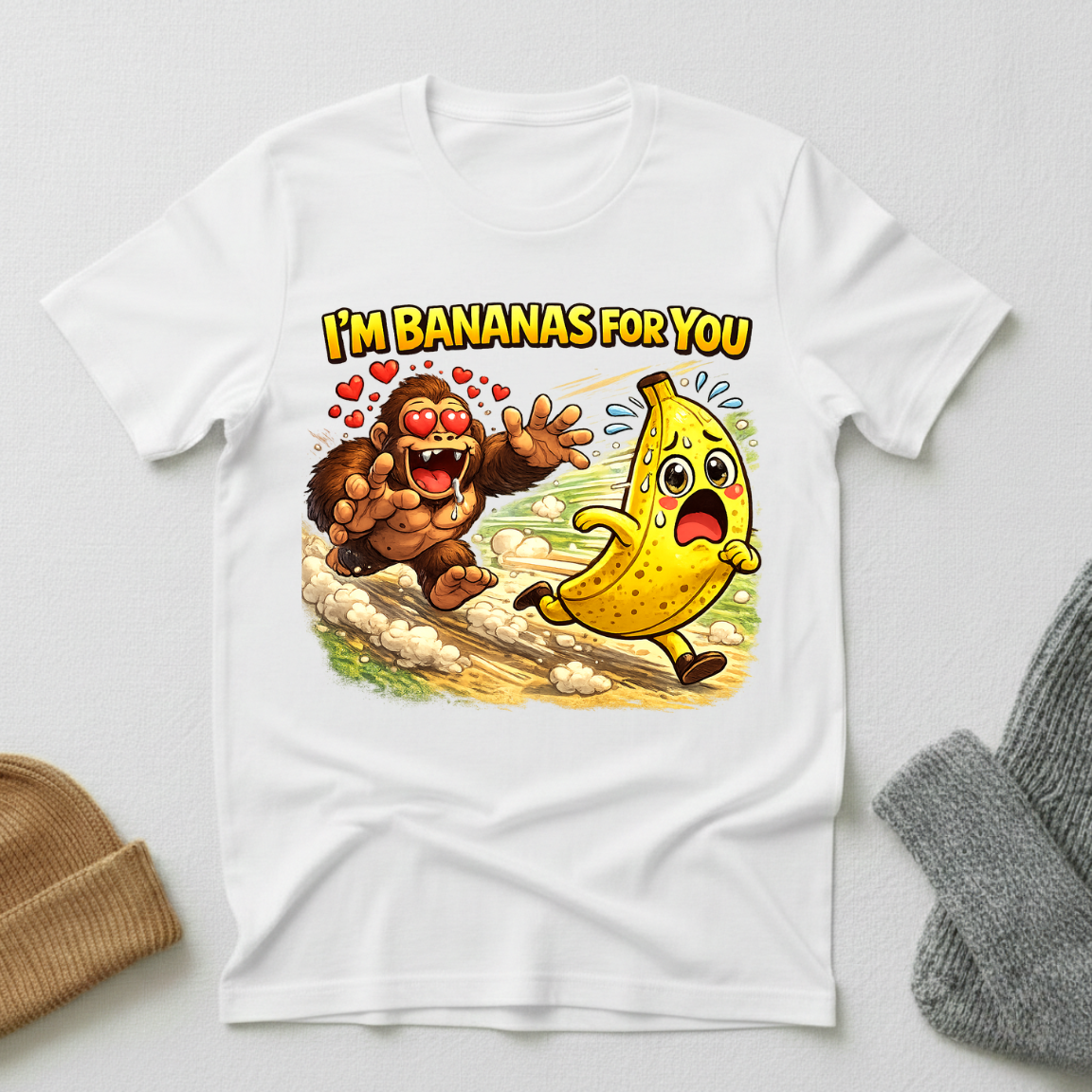 I'm Bananas For You Love Chase T - Shirt