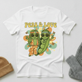 Peas And Love Flower Vibe T - Shirt