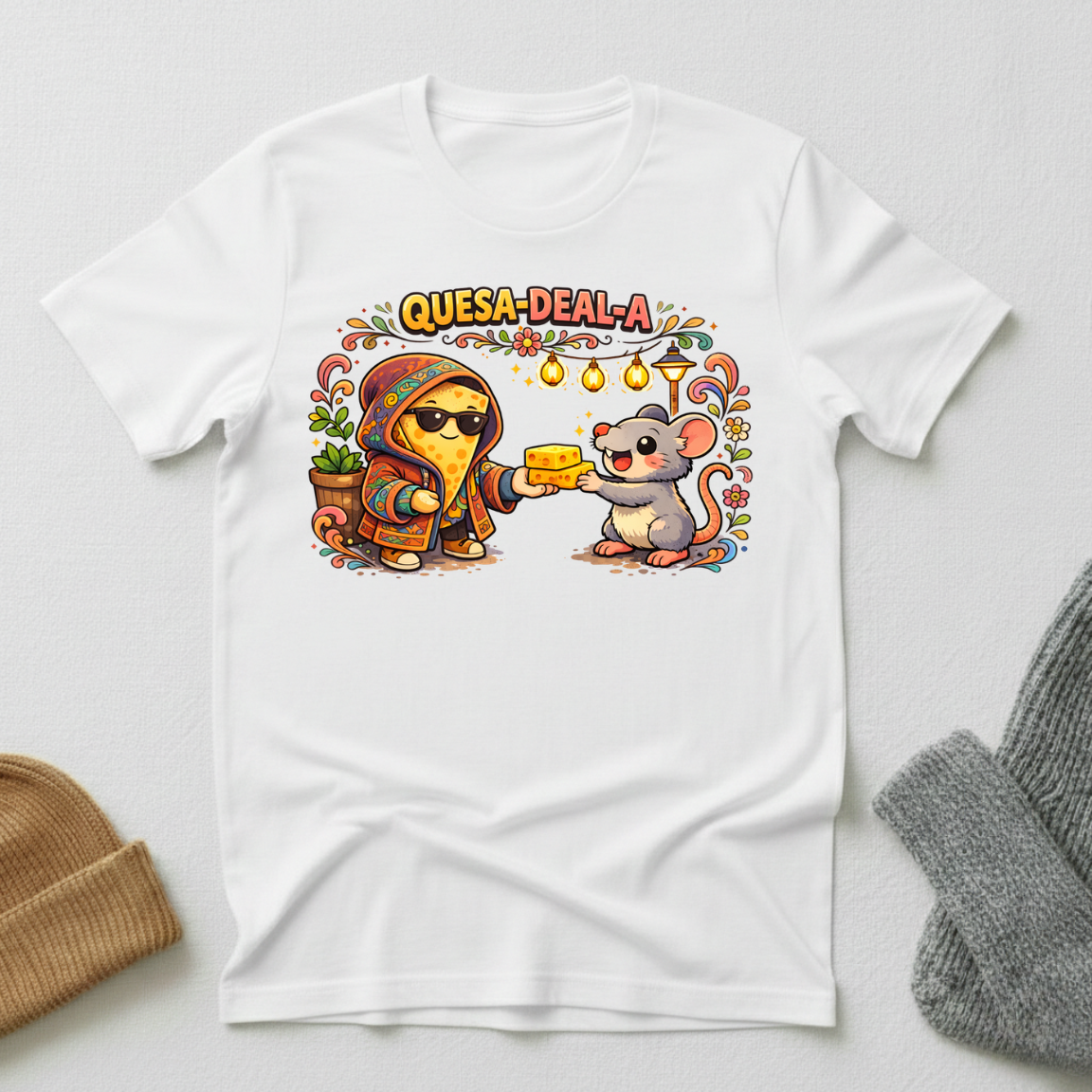 QuesaDealA  Ancient Marketplace  T - Shirt