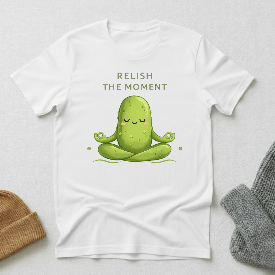 Relish The Moment Zen Mindfulness  T - Shirt