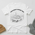 Taco Bout A Roadtrip Beach Side Stencil T - Shirt