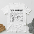 Thyme For Change Road Hike Stencil T - Shirt