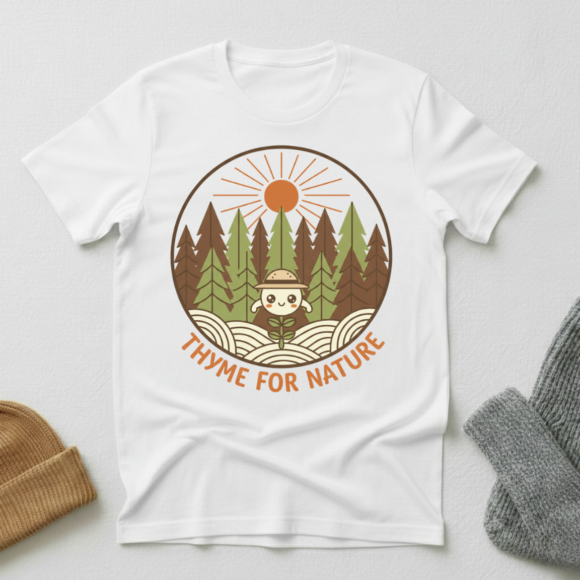 Thyme For Nature Wilderness T - Shirt
