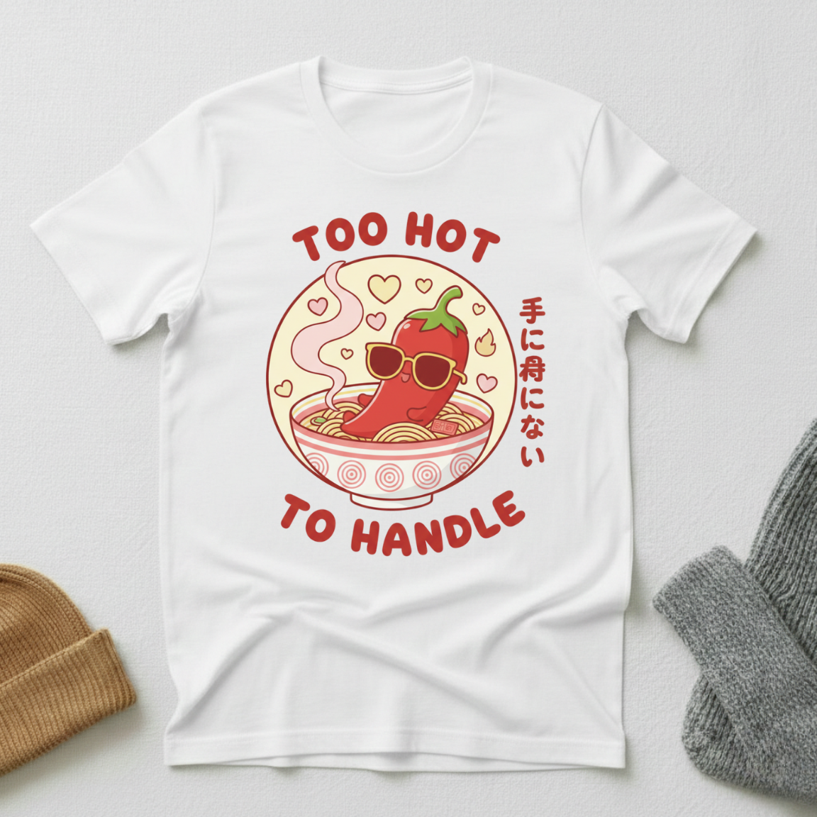 Too Hot To Handle Red Pepper Ramen Classic T - Shirt