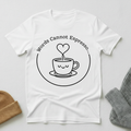Words Cannot Espresso Doodle Heart T - Shirt