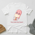 You Melt My Heart Pink Popsicle Kawaii T - Shirt