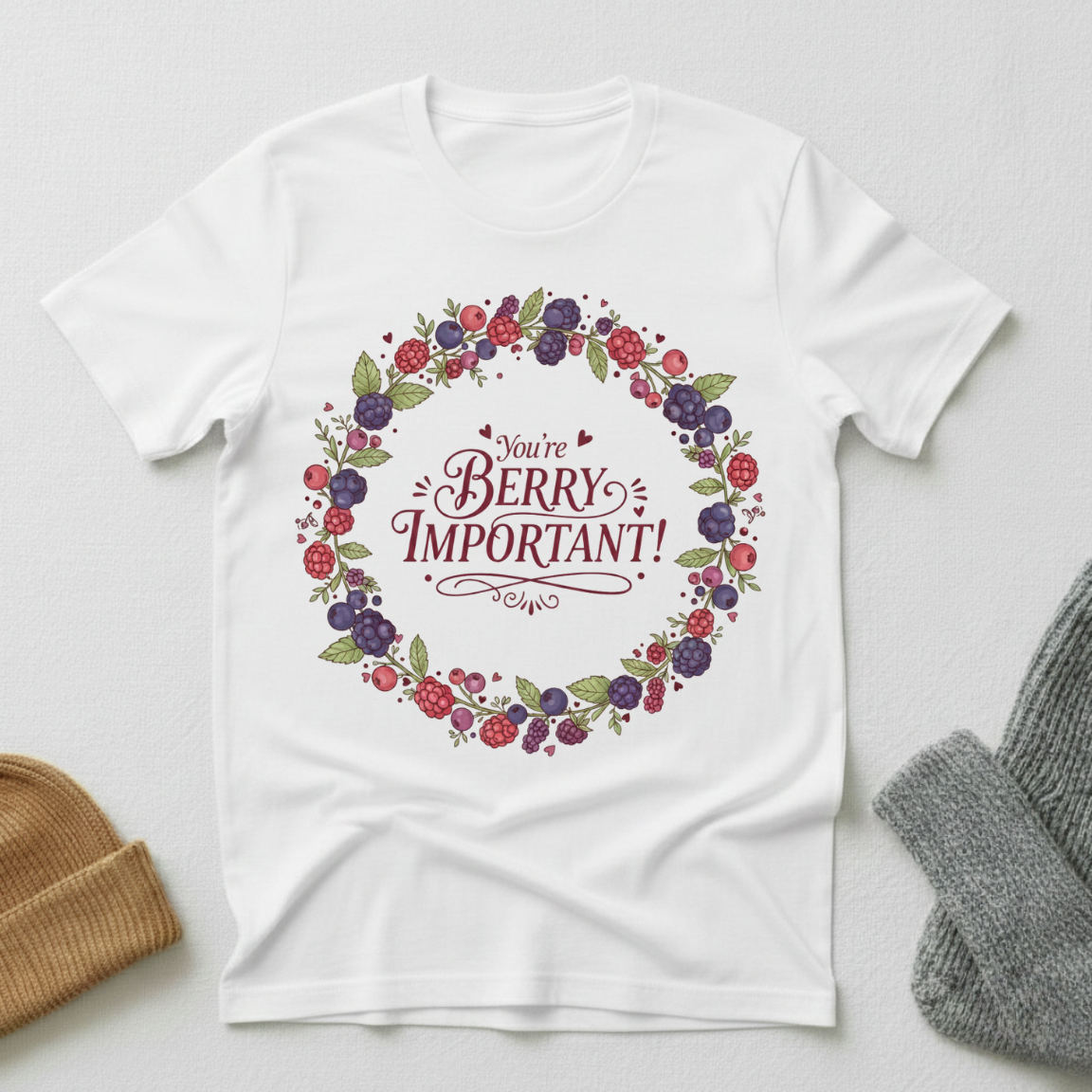 Your'e Berry Important Vintage Elegance T - Shirt