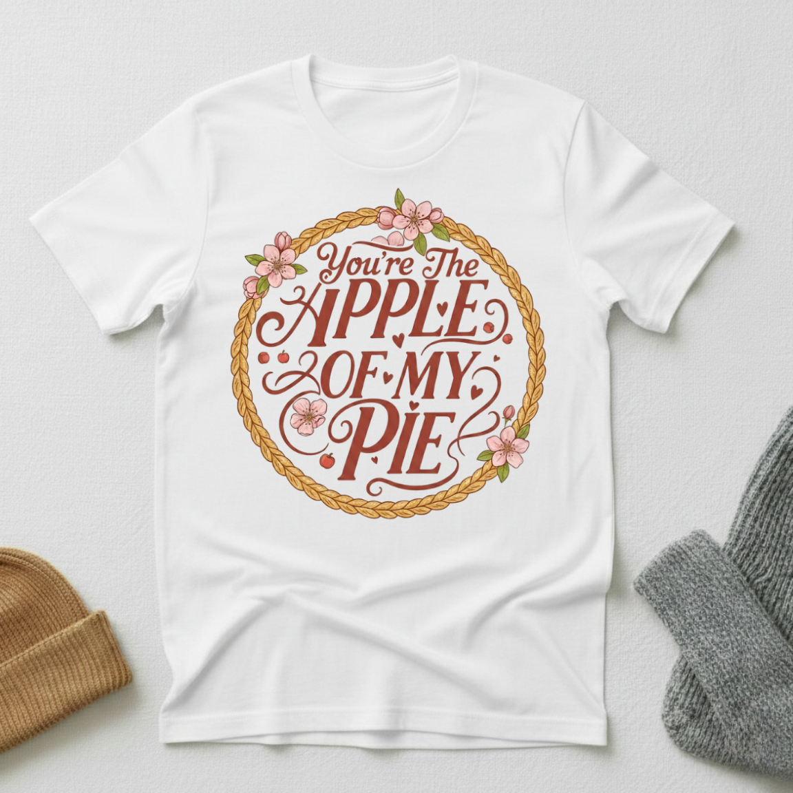 Your'e The Apple Of My Pie Vintage Elegance T - Shirt